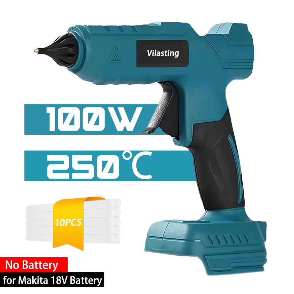 Hot Melt Glue Gun Cordless - 100W コードレスホットメルトグルーガン 280 ° C ポータブル充電式