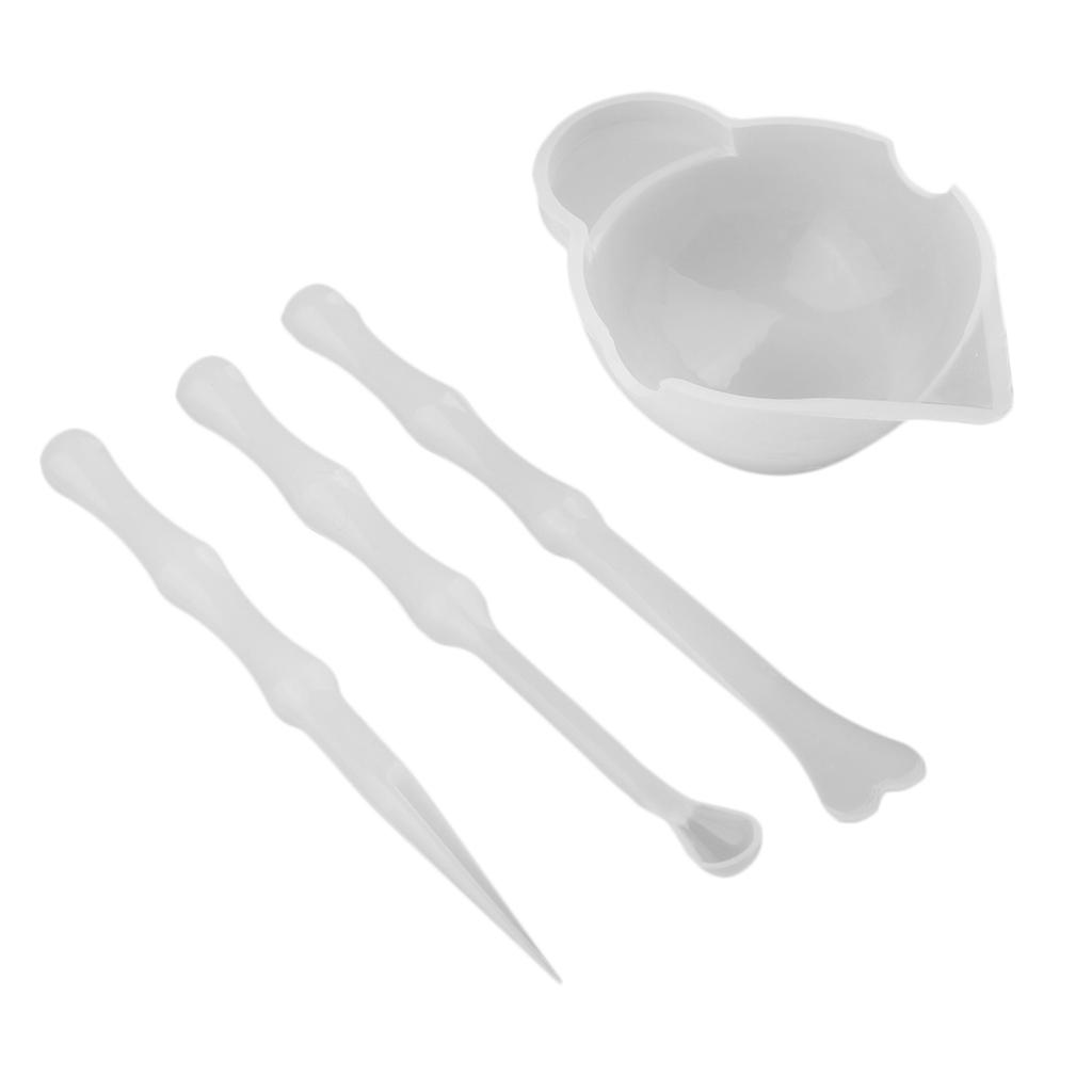 レジン用型、シリコン製ミキシングカップセット、再利用可能なエ - Silicone Epoxy Resin Molds Set のレビューと価格