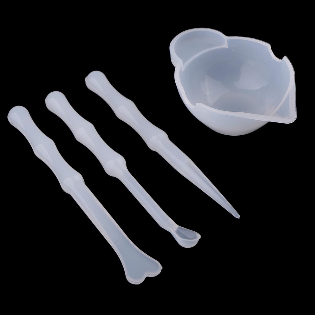 レジン用型、シリコン製ミキシングカップセット、再利用可能なエ - Silicone Epoxy Resin Molds Set のレビューと価格