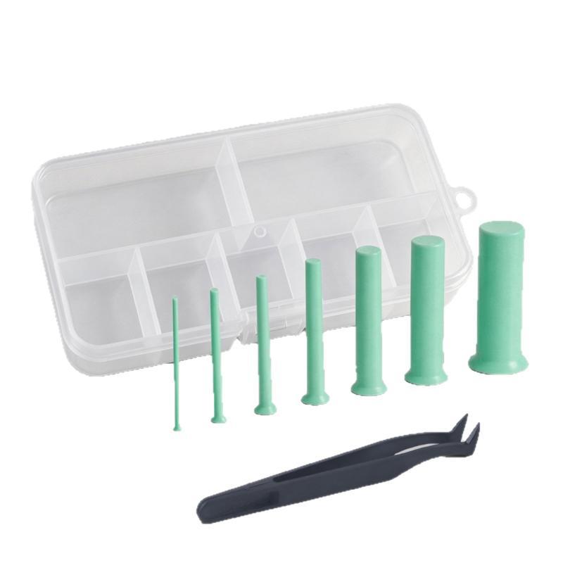 レジン穴あけセット 7サイズ シリコン製穴あけパンチ 2-8 - Silicone Epoxy Resin Molds Set のレビューと価格